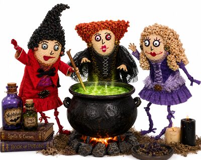 Sanderson Sisters - Inspired by the movie Hocus Pocus