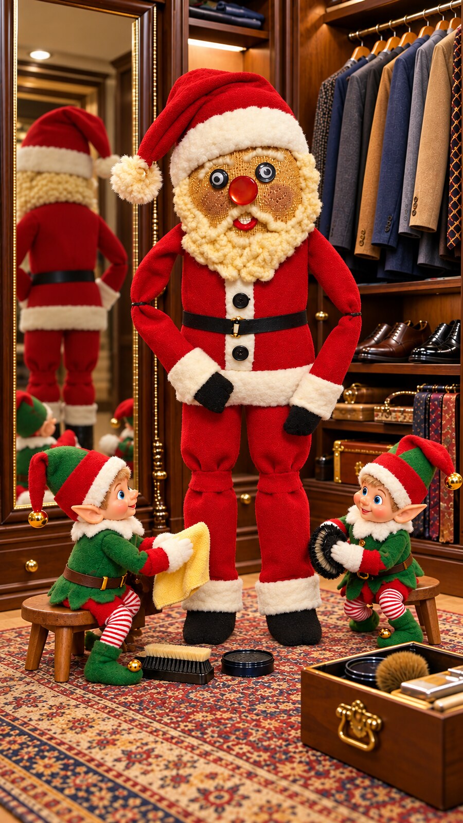 Scrappy Santa